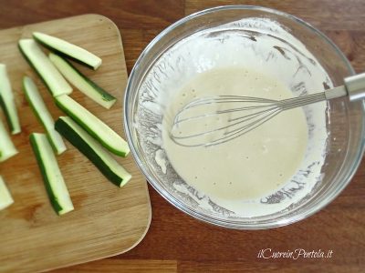 pastella all'acqua frizzante