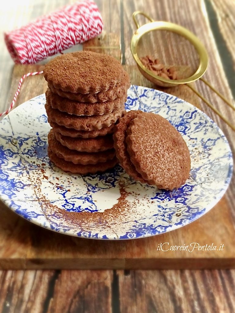 biscotti al cioccolato senza glutine e lattosio