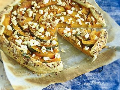 torta salata alla zucca