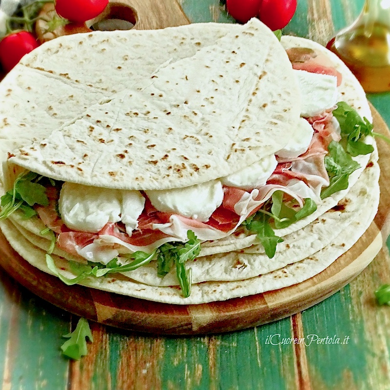 piadina fatta in casa